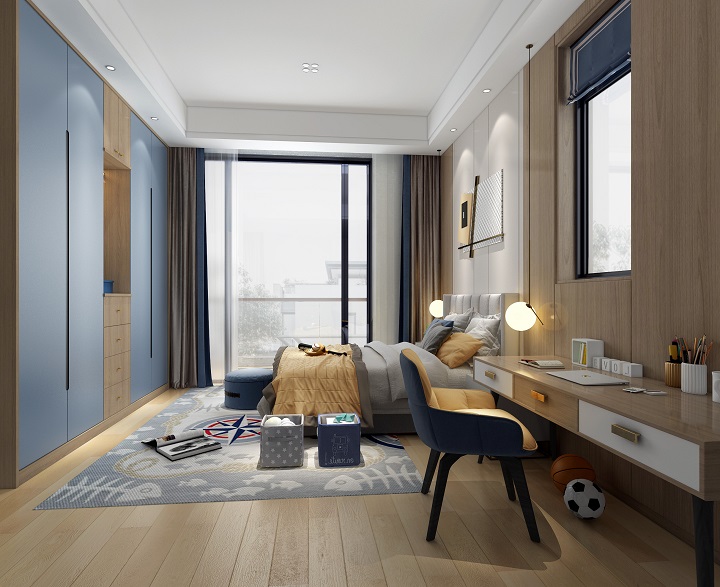 臥室顏色搭配設計效果圖